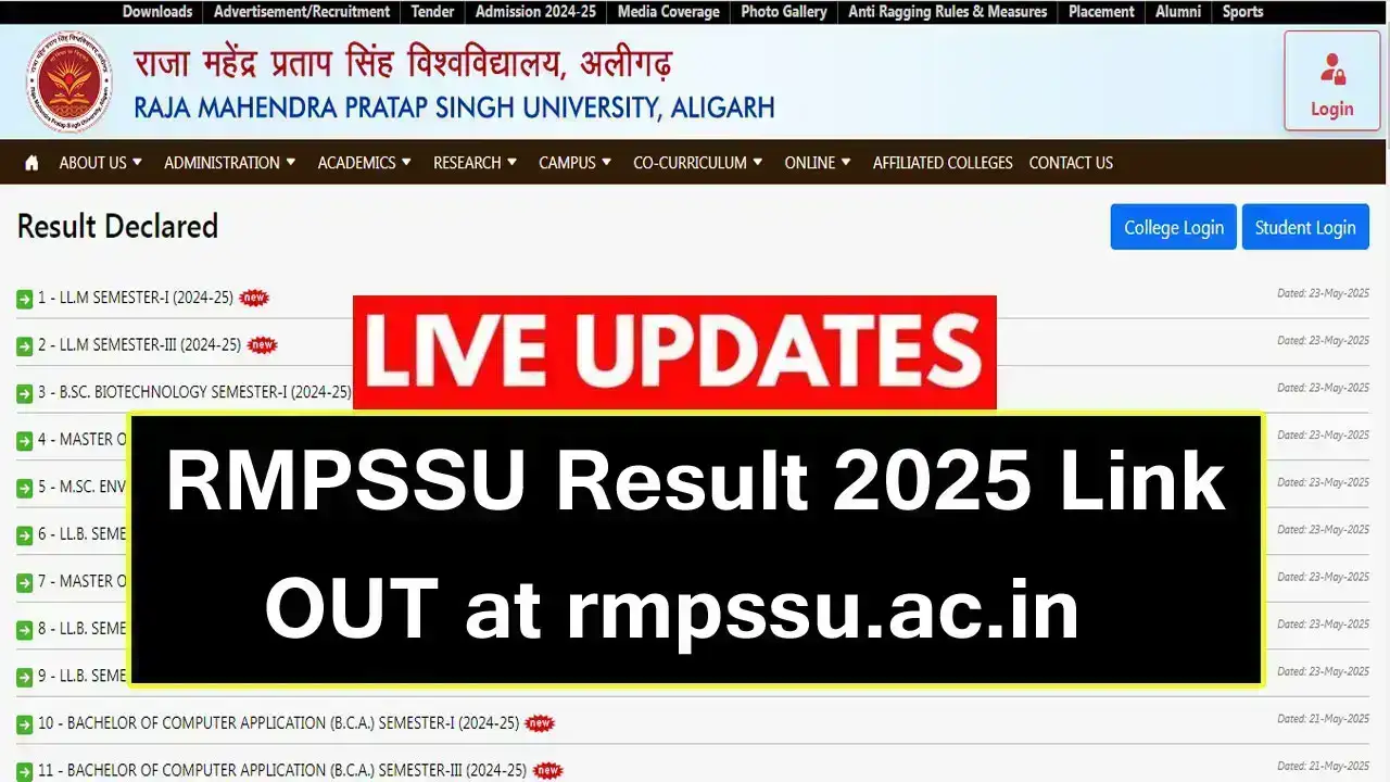 rmpssu result 2025